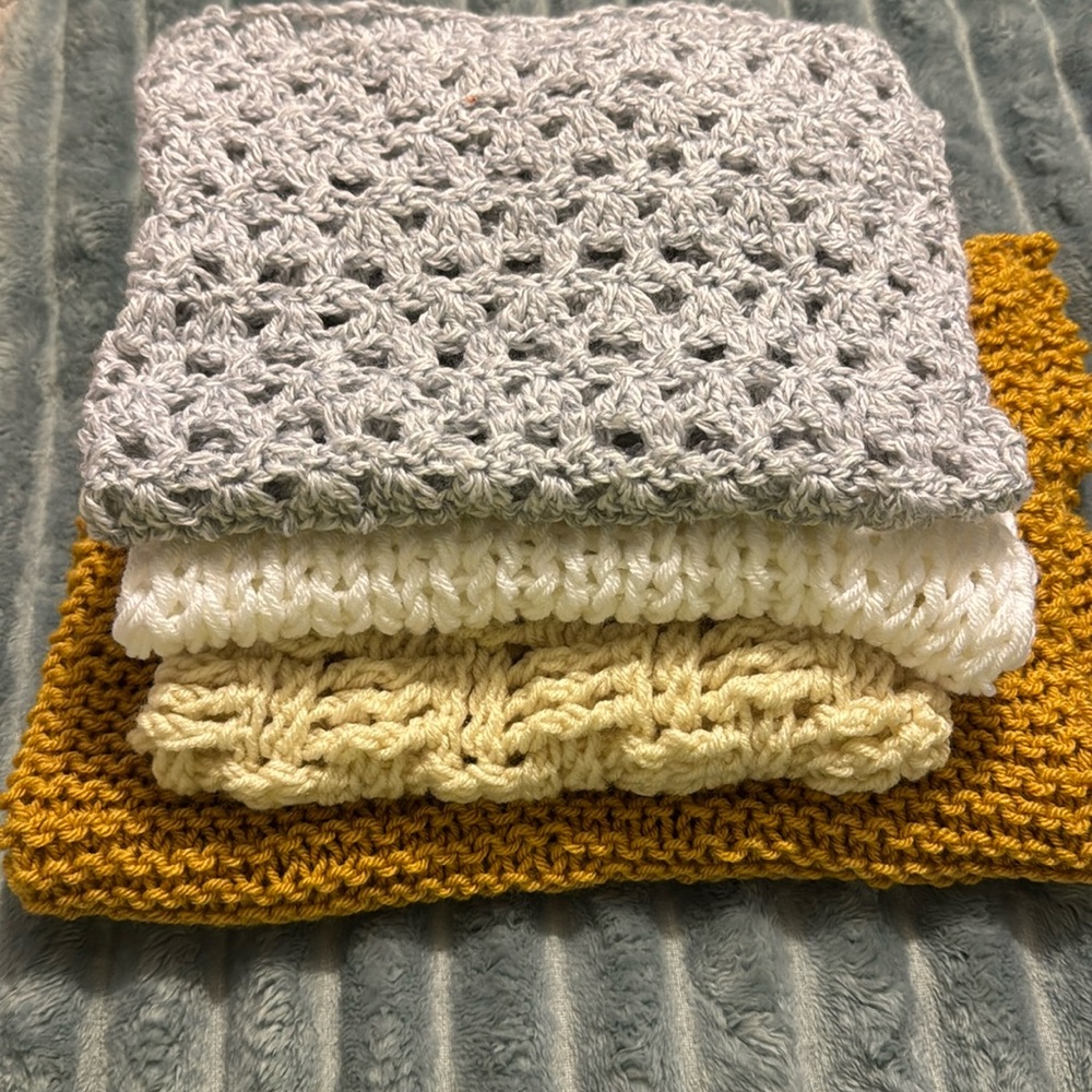 Textured Newborn Prop Blankets